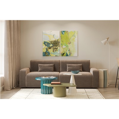 Столик кофейный Fluid, 88х30 см, морские водоросли