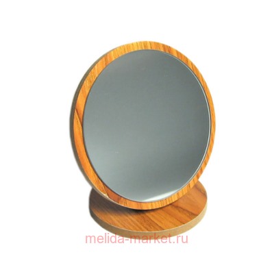Зеркало RI Zhuang Mirror настольное круглое деревянное d15см R-74