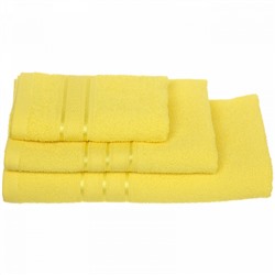 Полотенце махровое 70*120см "Comfort" цвет желтый 01040 плотность 300гр/м2