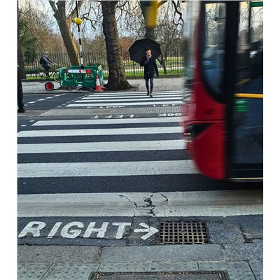 S837-01 Black (Черный) Зонт мужской гольфер Fulton