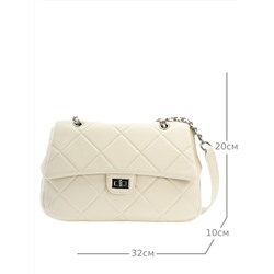 JS-8705-62 белая сумка женская (кожа) Jane's Story