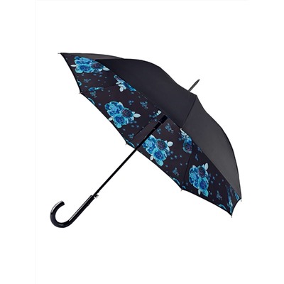 L754-4428 NightSkyFlowers (Синие цветы) Зонт женский трость Fulton