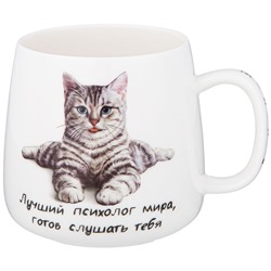 КРУЖКА LEFARD "БЕРИ КОТА" 400 МЛ (КОР=24ШТ.)