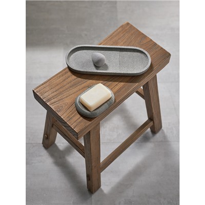 Подставка для ванных принадлежностей Loup, темно-серая