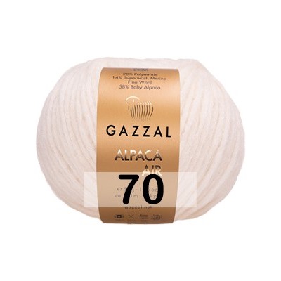 Пряжа Gazzal Alpaca Air