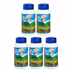 Набор Трифала (5 x 200 таб), Trifala Set, произв. Shri Ganga Pharmacy