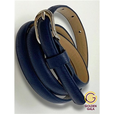 Ремень женский 1,5х135 см Р10 синий