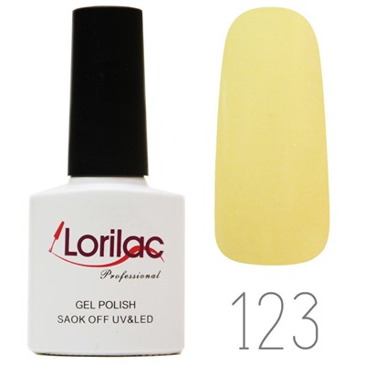 Гель лак Lorilac Professional № 123 10 ml