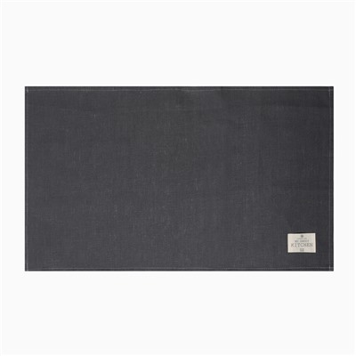 Полотенце Этель ECO grey 40х70см, 100% лён, 245 г/м2