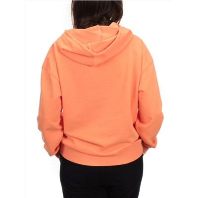 A-02 ORANGE Худи женское (85% хлопок, 15% полиэстер)