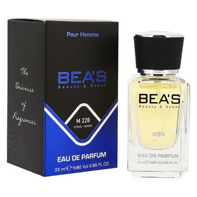 Beas M228 Hermes Terre d'Hermes Men edp 25 ml, Парфюм мужской Beas M228 создан по мотивам аромата Hermes Terre d'Hermes