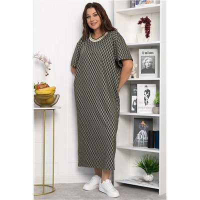 Платье Ривьера (хаки) П13867-1М