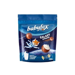 «BabyFox», конфеты шоколадные Galaxy sphere, 130 г