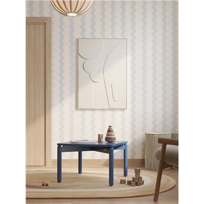 Ковер из джута овальный с вставками белого цвета из коллекции Ethnic, 200х300см