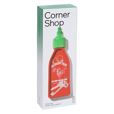 Поднос декоративный, Corner shop, Siracha, 24,5х8 см