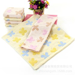 Creative gauze scarf, wholesale, Zhiyang gauze series, towels/towels/bath towels/children's 34х40см