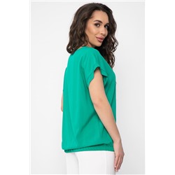 Блуза Леонора (зеленая) Б13600-25М