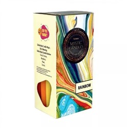 Набор мини-свечей Радуга (20 шт), Mystic Candles Rainbow Set, произв. Goloka