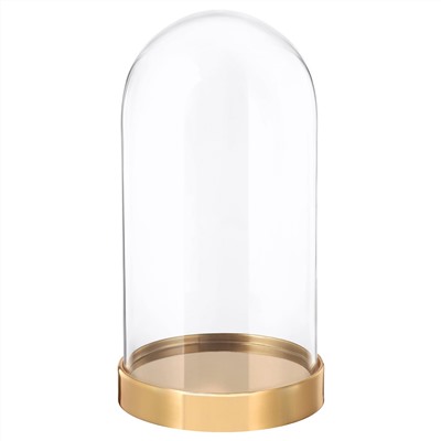 BEGÅVNING, Glasglocke mit Teller,, 19 cm