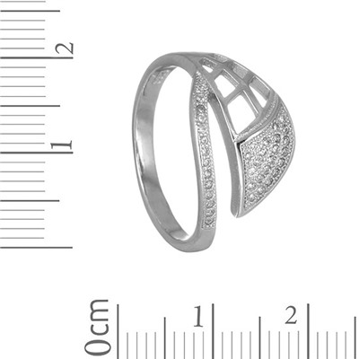 Кольцо 'Мия' с фианитами ТФКВ.142ФТ-