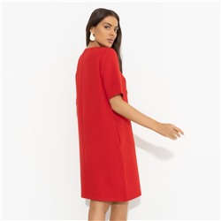 Платье с карманами, Виртуальные будни (red)