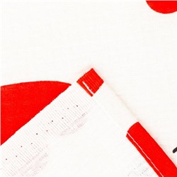 Полотенце вафельное банное «Сердечки», 80×150 см, 100% хлопок, 160 г/м²
