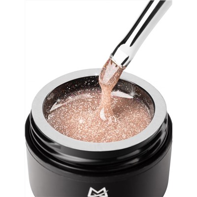 Manita Professional Гель моделирующий для ногтей с хлопьями юки / Builder Gel Flash №04, 15 мл
