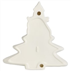 БЛЮДО СЕРВИРОВОЧНОЕ "ЕЛКА" 18,5*9*2,2 СМ