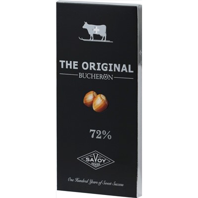 THE ORIGINAL. Горький с дробленым фундуком 90 гр. карт.пачка