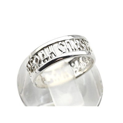 Кольцо С925 с родиевым покрытием размер 15,5, 1,9г