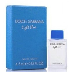 DOLCE & GABBANA BLUE lady mini edt 4.5ml