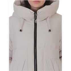 M-M05 GRAY/BEIGE Куртка зимняя женская (150 гр. холлофайбер)