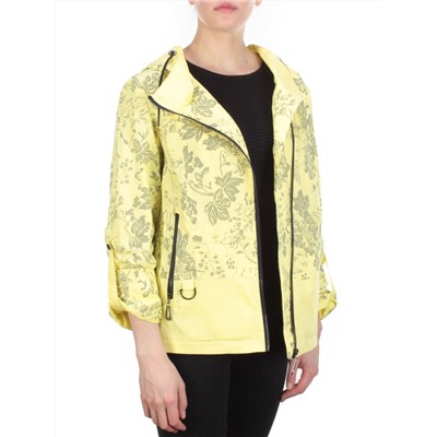 F3938 YELLOW Ветровка женская CO-COCOPINE (85% хлопок, 15% полиэстер)