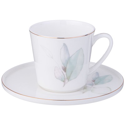 КОФЕЙНЫЙ  НАБОР LEFARD "INSPIRATION" НЕЖНОСТЬ НА 6 ПЕР. 12 ПР. 220 МЛ (КОР=4НАБ.)