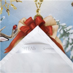 Скатерть новогодняя "Этель" "Christmas time" 150х110см +/-3см с ГМВО, хл100%