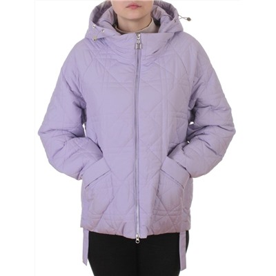 8061 LILAC Куртка стеганная демисезонная женская (100 гр. холлофайбер)