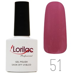 Гель лак Lorilac Professional № 51 10 ml
