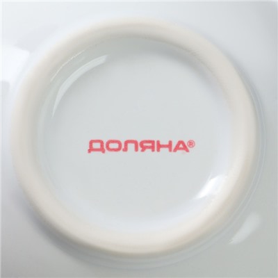 Салатники Доляна «Мишка Отто», 270 мл, 13×10.2 см, набор 2 шт., белые