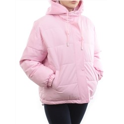 H24-088 PINK Куртка демисезонная женская (120 гр. холлофайбер)