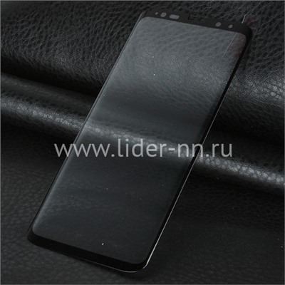Защитное стекло на экран для Samsung Galaxy S9 5D FULL SKREEN (без упаковки) черное