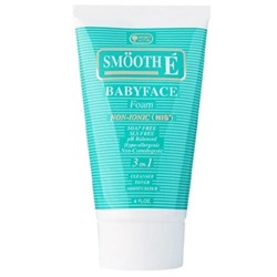 Гипоаллергенная пенка для умывания Baby Face Smooth-E 120 мл