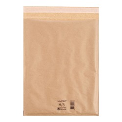 Крафт-конверт с воздушно-пузырьковой плёнкой MailPRO H/5, 27 х 36 см, kraft
