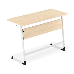 Cтол SHT-T-TN12/ 5-7
                        а5-7,двухм береза / белый муар