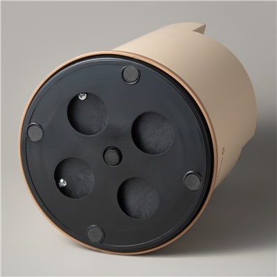 НАБОР AGNESS ИЗ 9ПР: 5 НОЖЕЙ, ПОЛОВНИК, ЛОПАТКА И ШУМОВКА, ВРАЩАЮЩАЯСЯ ПОДСТАВКА