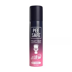 Антибактериальный спрей для сиденья от унитаза Цветочный (75 мл), Toilet Seat Sanitizer Spray Floral, произв. Pee Safe