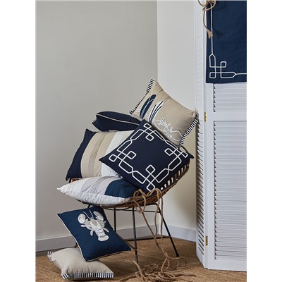 Подушка декоративная Navy lobster из коллекции Sea treasures, 30х45 см