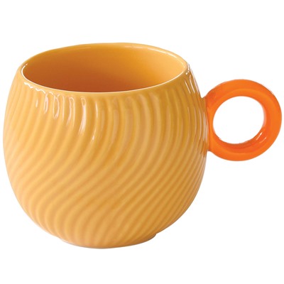 Кружка Waves, 350 мл, оранжевая