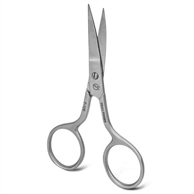 Frau Finger Ножницы маникюрные для ногтей изогнутые / Classic FS-106DP, матовые, ручная заточка, 9 см