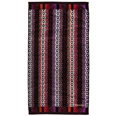 "Missoni-3006" Полотенце махровое 70х140см, плотность 375гр/м2, 100% хлопок, сиреневый, Bolangde (Китай)