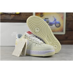 Найк Аир Форс 1 из натуральной плотной кожи